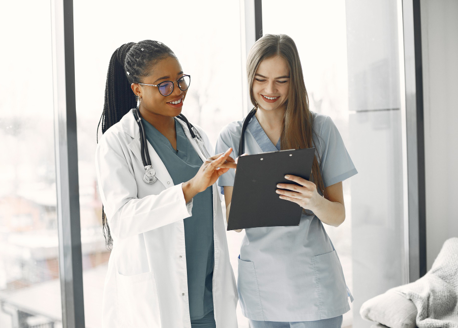 female-doctors-bathrobes-african-girl-stethoscope-doctor-s-neck